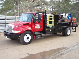 Outside plant survey truck