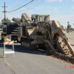 Tesmec trenching for new conduit lines