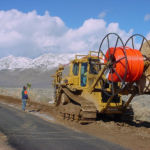 Plowing in the high country